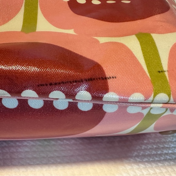 Orla Kiely coated fabric shoulder bag—unusual pattern - Picture 10 of 15
